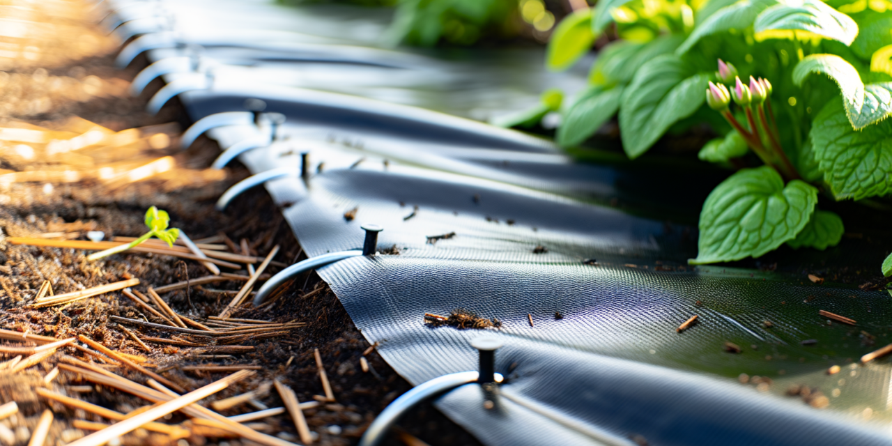 Unkrautvlies richtig verlegen & Unkraut stoppen